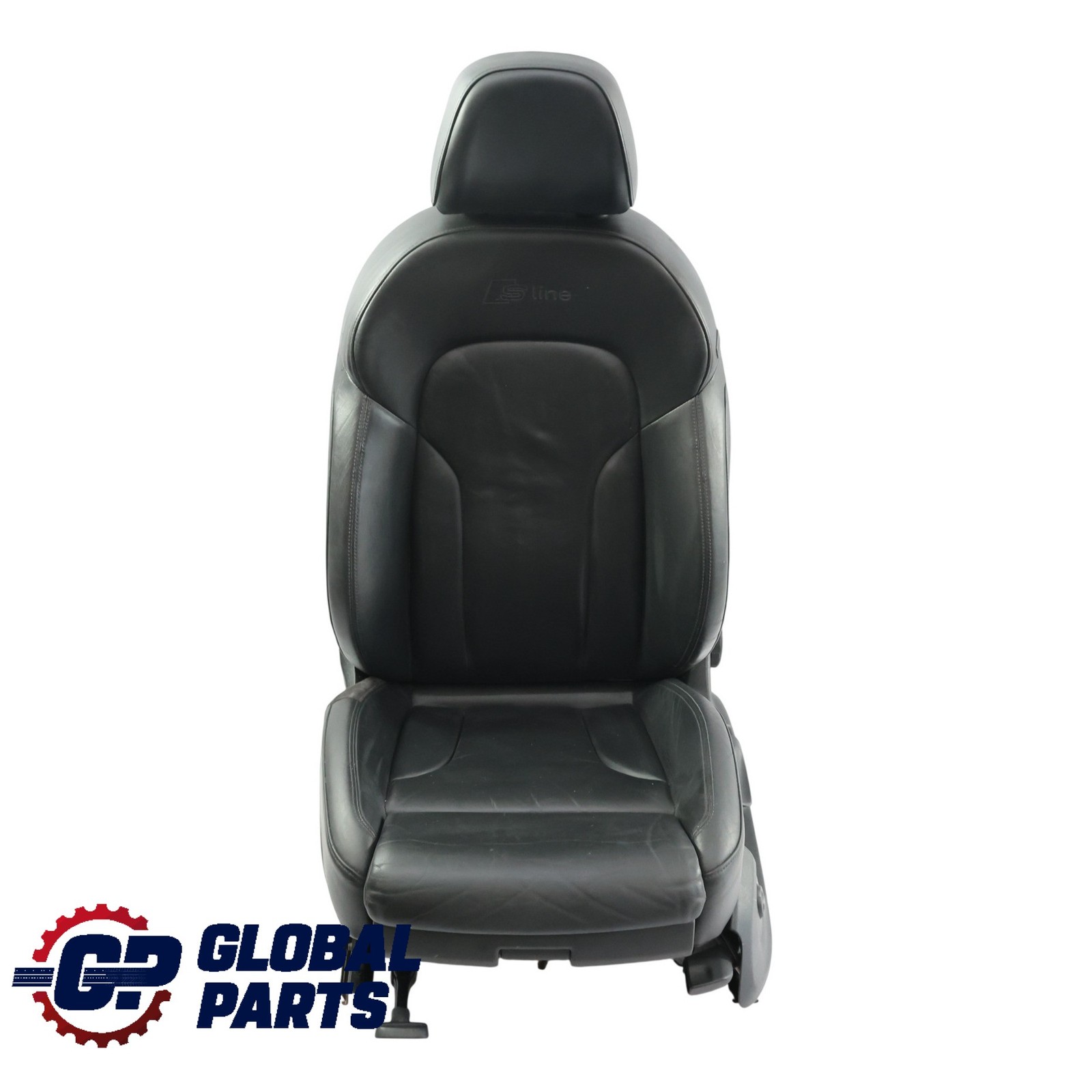 Audi Q3 8U Sedile Sportivo Anteriore Sinistro S-Line Pelle Nero
