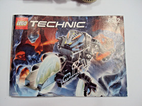 Lego Technic Roboriders (8512) Onyx - Brick + Manual, No Container/box, free S/H