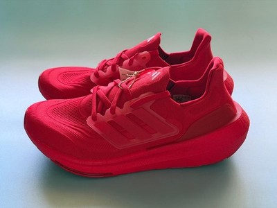 adidas Ultraboost Light Scarlet Red Black Men's Running Shoes Size