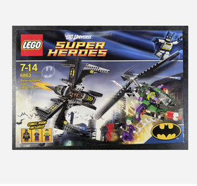 LEGO DC Super Heroes 6863 Batwing Battle Over Gotham City Batman Joker Retired N