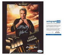 Martin Kove "Cobra Kai" AUTOGRAPH Signed 'Sensei John Kreese' 8x10 Photo ACOA