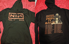 NEW NIN Nine Inch Nails Peel It Back Tour 2025 Hoodie Size S-5XL