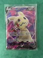 Carte Pokémon Mimiqui V 148/163 Full Art - FR - Très Bon État 