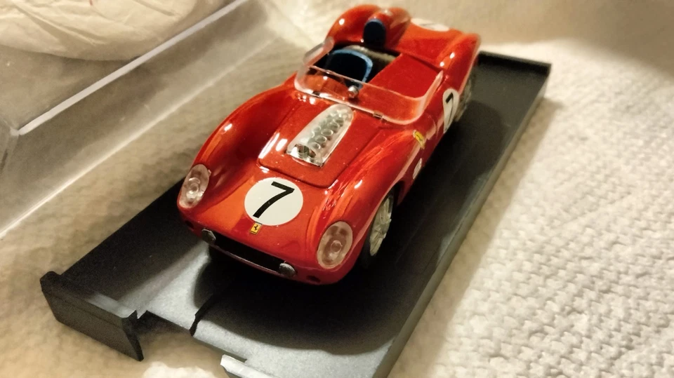 Brumm 1/43 "Ferrari 250 TR59" Sebring 1959 Dan Gurney-Chuck Daigh #7  Loose w/Bx - Image 4 of 4