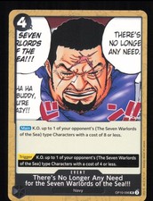 There's No Longer Any Need for the Seven Warlords of the Sea!!! OP10-096 BOGO 75