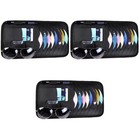 3 PCS Cd Halter Sonnenblende Brillenhalter Fahrzeugspeicherorganisator