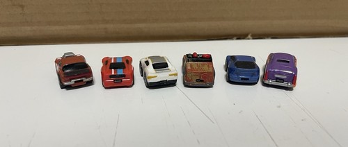 Nano Speed Cars Lot Mini Micro Pull Back Racing Fast! Chevy Flames ๐ฅ Purple ๐ - Picture 2 of 3