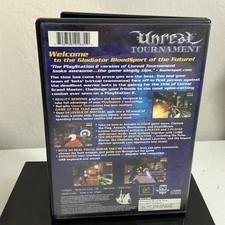 Unreal Tournament (PS2 Sony PlayStation 2) With Manual CIB