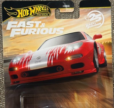 Hot Wheels Fast & Furious Mazda RX-7 6台 2026 Hot Wheels Premium Fast & Furious 1995 Mazda RX-7 , Chase