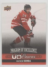 2013-14 Upper Deck UD Canvas Program of Excellence Matt Dumba #C258 2o7