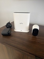 Arlo Security Set with VMB5000NA and 1 Camera With Battery Untested