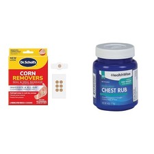 Dr. Scholl's Corn Removers with Hydrogel, 6 ct HealthWise Medicated Chest Rub