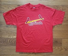 Vintage 80s St. Louis Cardinals T-Shirt Men XL USA Made Single Stitch 1987