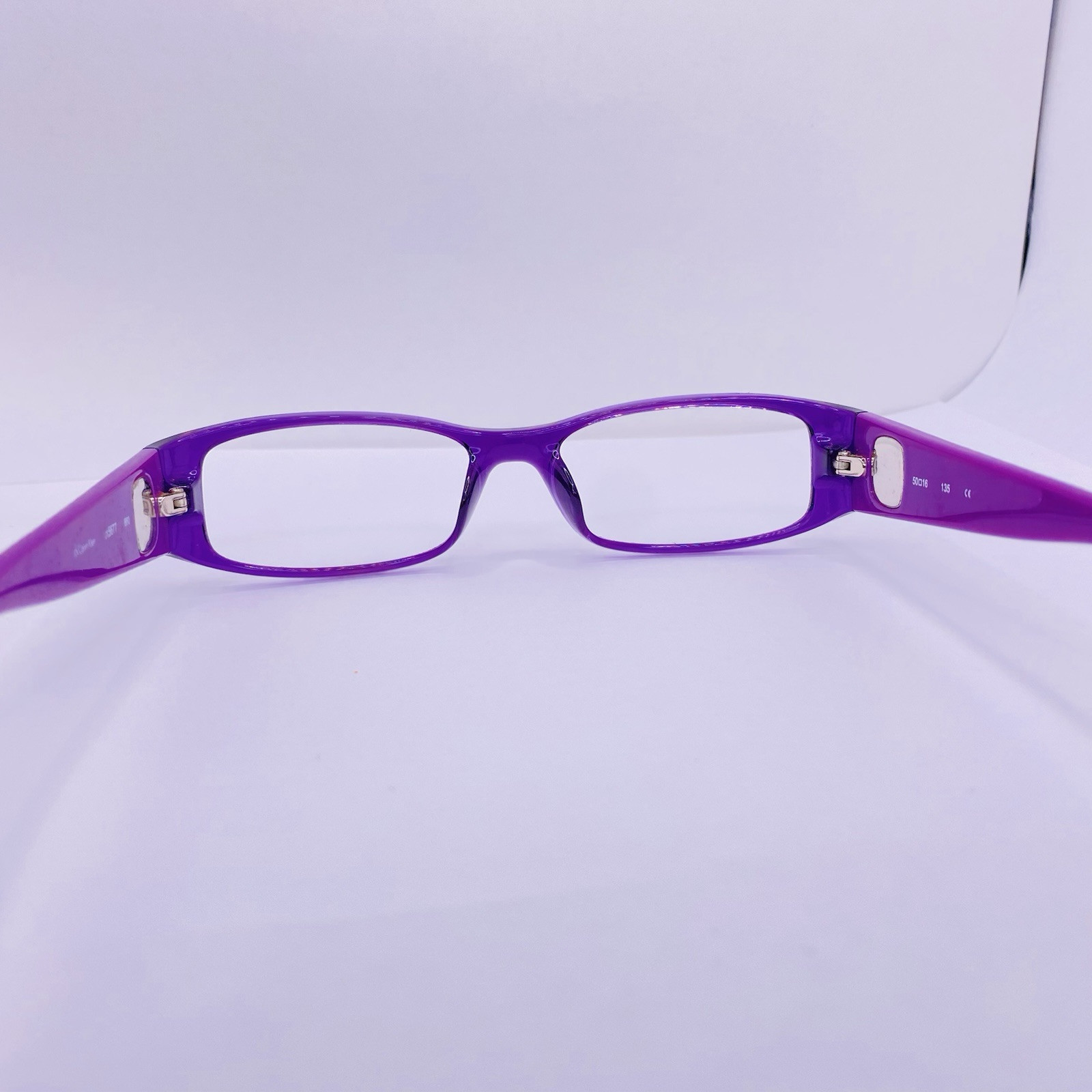 Calvin Klein Eyeglasses Sunglasses ck5677 660 50 [] 16 135 MM Purple Silver thumbnail 8