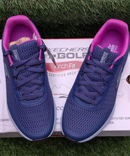 Skechers GO GOLF Fairway 3 Ladies Golf Shoes Navy Purple Colourway UK 4 BNIB