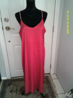 NICOLE MILLER "New York" Size L Satiny Fabric Bling Straps Preowned Nightgown — photo 1