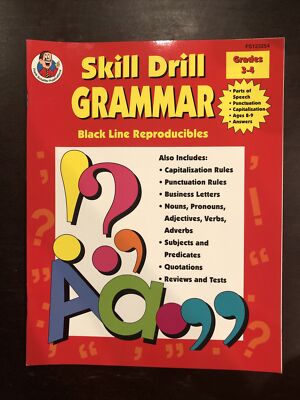Skill Drill Grammar by Frank Schaffer Publications Staff (2001, Trade Paperback)