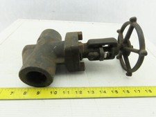 Conbraco Fig F80-D 1-1/4" NPT Carbon Steel Globe Valve Class 800