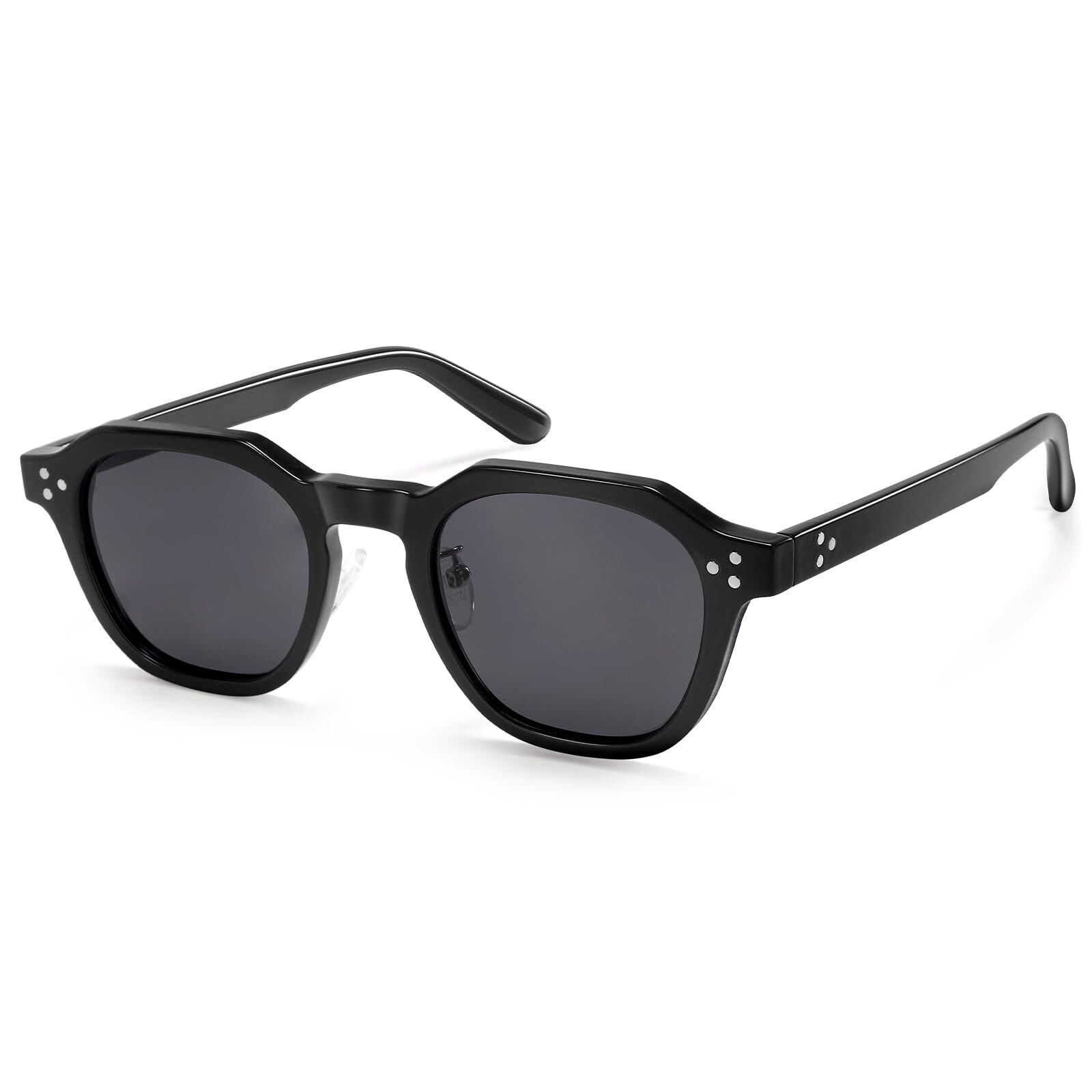 [Dollger] Men'S Women'S Square Retro Designer Shade Uv400 Protective Pola No.87