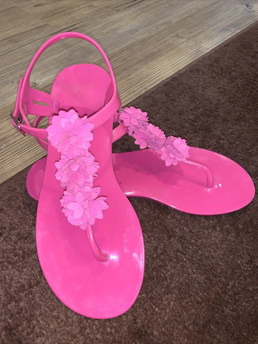 Jelly hotsell flower sandals