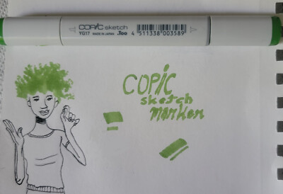 Copic Sketch YG17 Grass Green Double Sided Marker