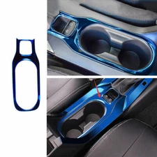 Blue For Toyota Corolla 2020-2025 Stainless Inner Console Water Cup Holder Cover
