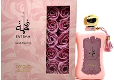 Afnan Zimaya Fatima Pink Women 3.4 oz 100 ml Extrait De Parfum Spray Nib Sealed