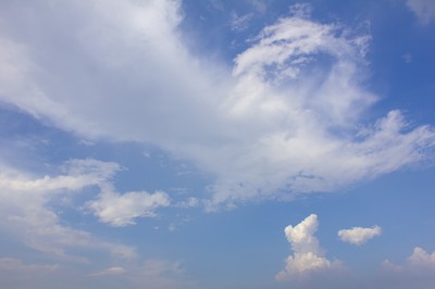 CLOUDS IN A BLUE SKY LANDSCAPE POSTER PRINT STYLE C 24x36 HI RES 9MIL PAPER