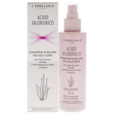 L'Erbolario Hyaluronic Acid Beauty Water Spray for Face and Body - 5 oz