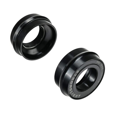Roulement De Pédalier Stronglight 30/24 Mm, Neuf En Boîte, Aluminium Noir