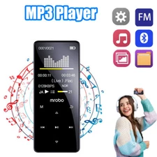 Support 128GB Bluetooth MP4/MP3 Lossless Sport Music Player FM Radio Recorder US