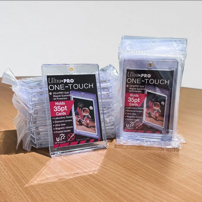 5/25/50 Pack Ultra Pro One Touch Magnetic Card Holder For 35PT Trading Cards - Image 4 of 4