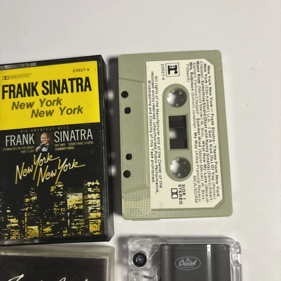 Frank Sinatra: New York, New York / Duets (Cassette Tape) - Image 3 of 4