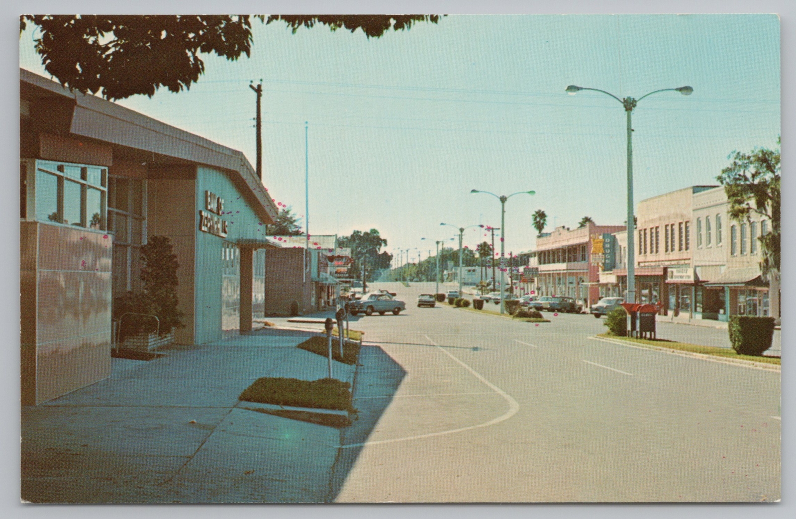 Bank of Zephyrhills FL Auto Mail Drop BoxesDrugstoreParking Meters