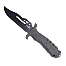 Survivor Fixed Blade Bowie Fighting Knife Bundled W/Fabric Sheath Custom Design