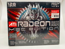 Apple Mac Edition ATI Radeon 9800 Pro AGP Video Graphics Card In Retail Box NEW