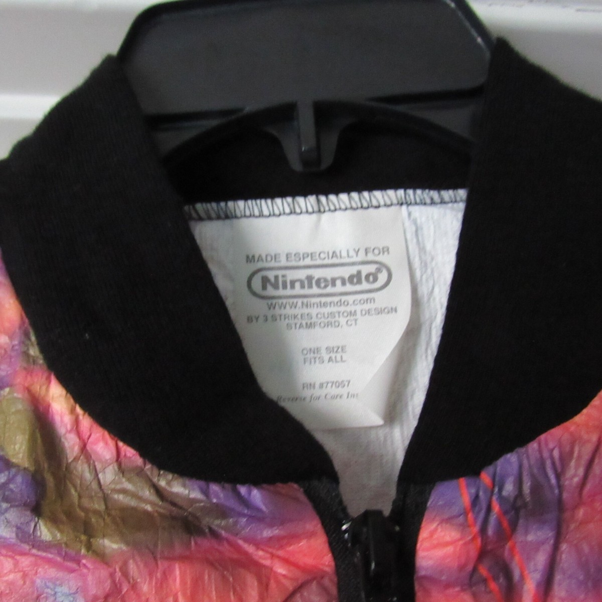 Adult 1998 Nintendo 64 Legend of Zelda Windbreaker Jacket Promo