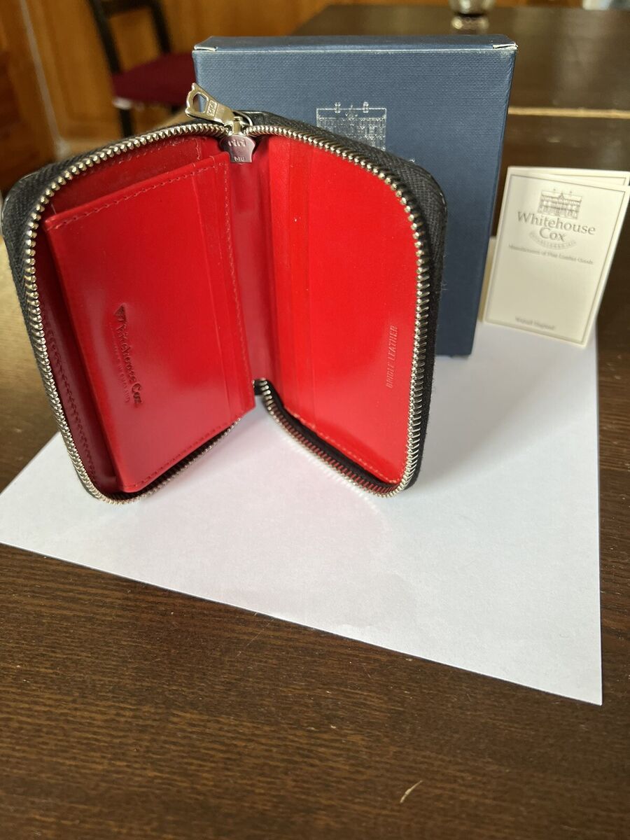 Whitehouse Cox Black with Bridle Leather Zip Wallet | eBay Whitehouse Cox Black with Bridle Leather Zip Wallet | eBay
