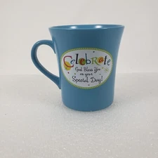 Abbey Press Porcelain Mug Cake Celebrate God Bless You Special Day MUG ONLY 