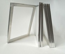 TECHTONGDA 6 Stück Aluminium Siebrahmen mit Gittergewebe Siebdruck Werkzeug