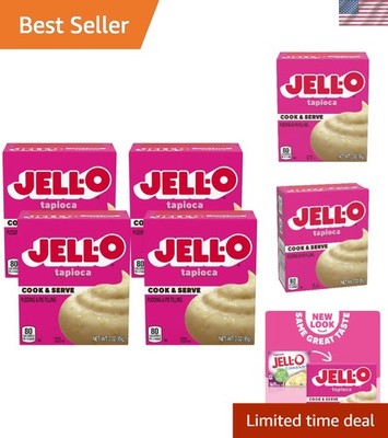 Cook & Serve Pudding & Pie Filling Mix, Flavored, Fat Free, Quick & Easy Dess...