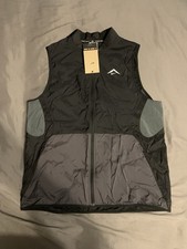 Nike Trail Aireez Running Vest Black/Anthracite FN4004 010 Size Small Gym New