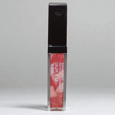 Avon Mark In a Whirl Marbleized Lip Gloss ~ 0.13oz ~ Pink Souffle ~ New NOS 2012