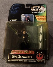 1997 STAR WARS Power of the Force Electronic Power F X Luke Skywalker Kenner