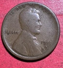 1915S US LINCOLN Cent! "San Francisco" Mint! Good! Lower Mintage! Old US Coin!