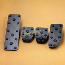 For Subaru Xv Impreza Aluminium Car Manual Footrest Clutch Gas Brake Pedal Cover