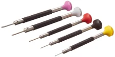 6899-P05 Set of 5 Watchmakers Ergonomic Screwdrivers Swiss Tools