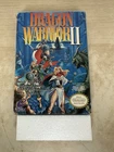 Dragon Warrior II 2 - Nintendo NES -  Authentic USA Original Box ONLY!