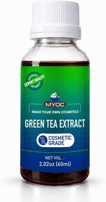 Green Tea Extract Cosmetic Grade Camellia Sinensis Antioxidant for Serums & DIY.