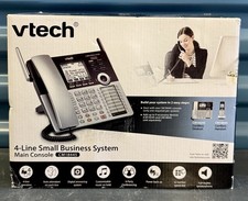 Vtech CM18445 Main Console - DECT 6.0 4-Line Expandable Small Business Office Ph